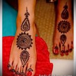 Zdjęcie tatuażu Wzory henny (henna tatuażu) (wartość) - przykładowy rysunek - 043