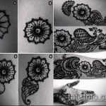 Zdjęcie tatuażu Wzory henny (henna tatuażu) (wartość) - przykładowy rysunek - 050