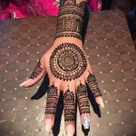 Zdjęcie tatuażu Wzory henny (henna tatuażu) (wartość) - przykładowy rysunek - 054