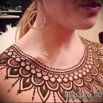 Zdjęcie tatuażu Wzory henny (henna tatuażu) (wartość) - przykładowy rysunek - 069