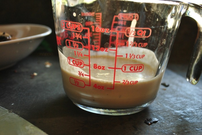 mliečna konzistencia tofu ricotta a kešu orieškov Tofu-ricotta-pre-lasagne