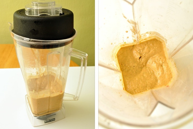 Vegánska kaša sa pripravuje v mixéri vegánsky recept na recept na kašu so špaldovým mixérom rýchly