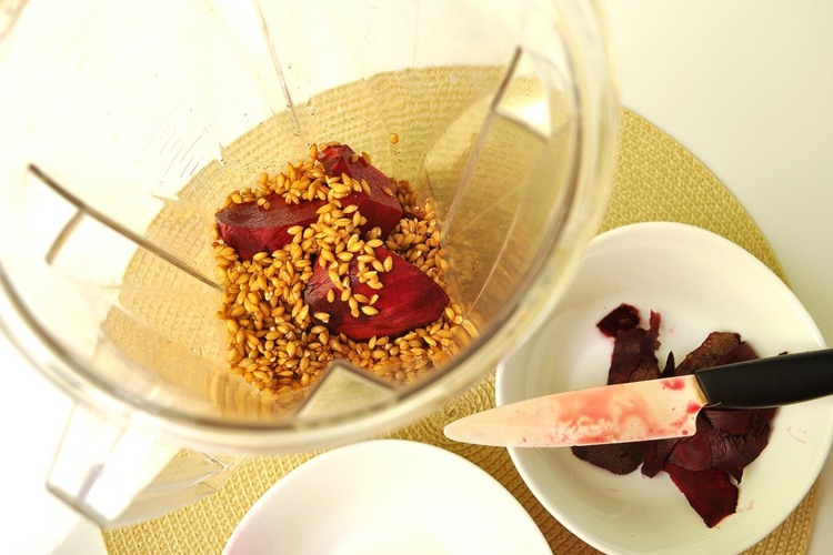 vegánske omáčky recept na mixér na krájanie červenej repy