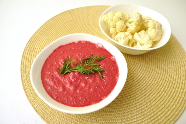 recept na vegánsku omáčku z kôprového taniera z červenej repy