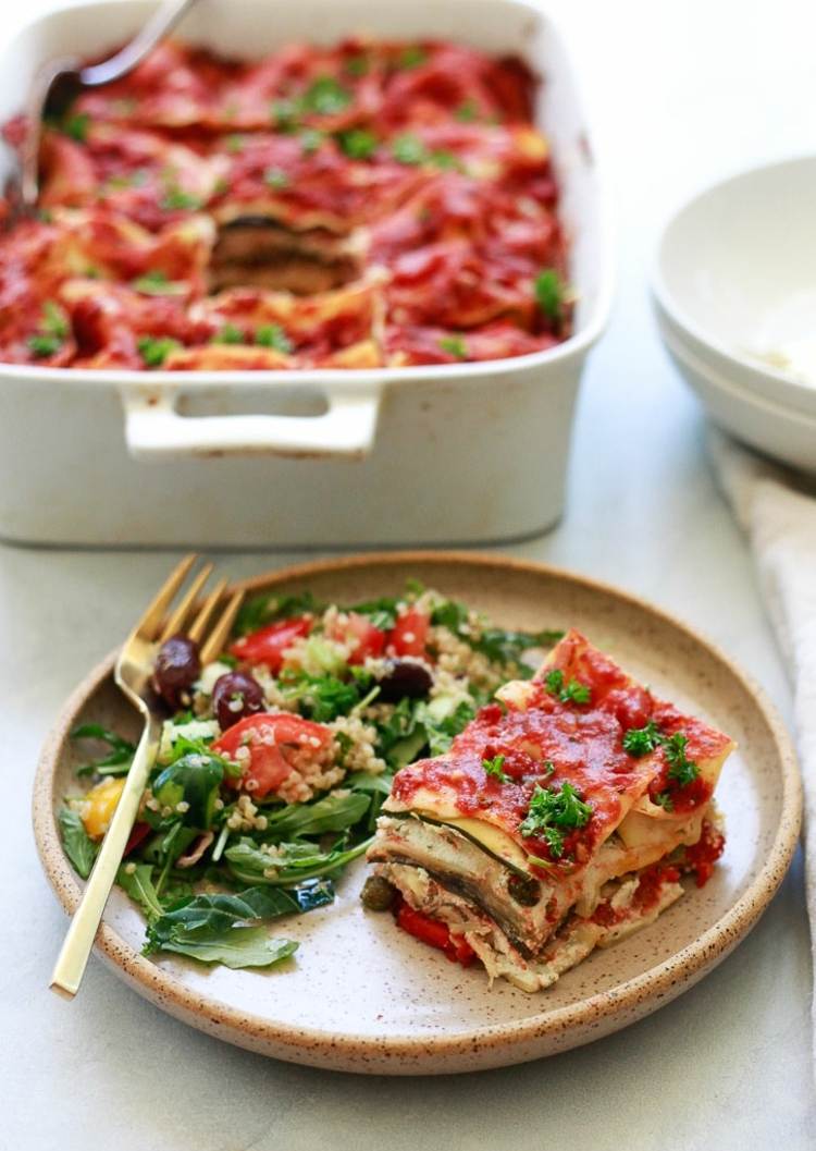 Recept na lasagne recept na vegánsku jednoduchú večeru