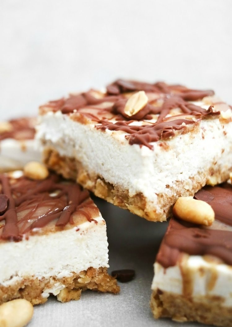 Snickers cheesecake recept vegan Zdravé dezerty bez cukru