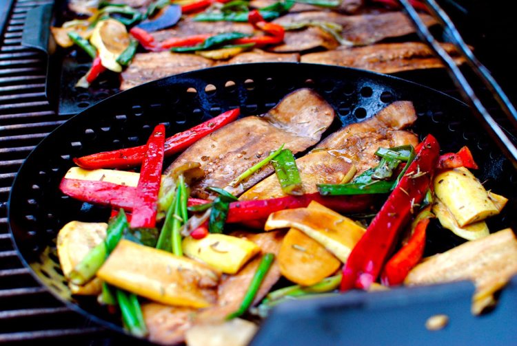 Vegetariánsky gril -marináda-zelenina-recept-ľahký