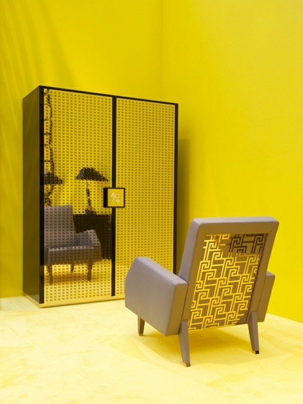 Zrkadlový povrch skrinky Versace Home Collection