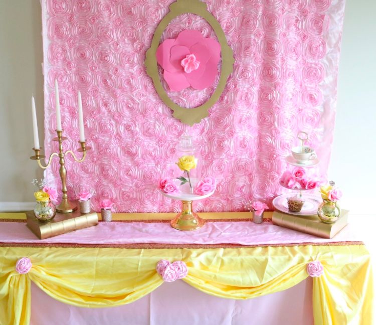 ružové sklo očaruje rozprávky k narodeninám inšpirované Disney