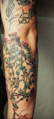 Zdjęcie tatuażu na temat wiosny 01.01.2020 №060 -wiosenny tatuaż-