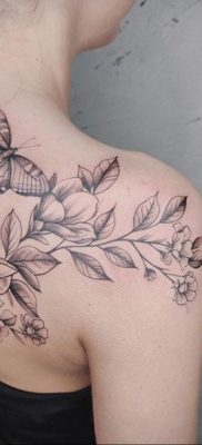 Zdjęcie tatuażu na temat wiosny 01.01.2020 №053 -wiosenny tatuaż-