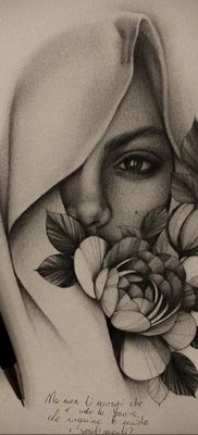 Zdjęcie tatuażu na temat wiosny 01.01.2020 №052 -wiosenny tatuaż-