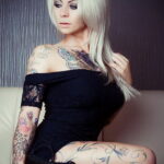 مثال على صورة رسم وشم لفتاة 01/24/2021 №0286 - وشم لفتاة -