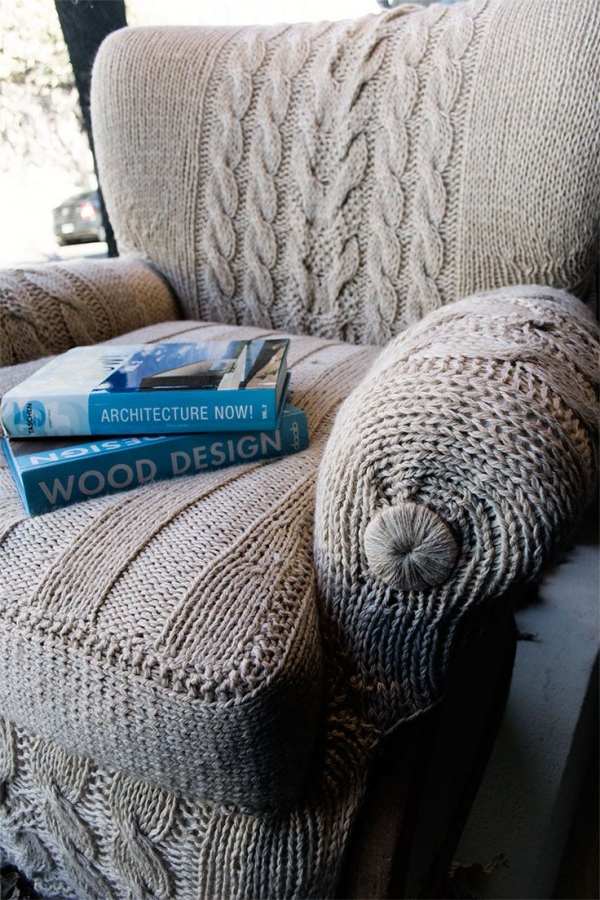 Výrobky z vlny-čalúnenie poťahov na lakťovú opierku