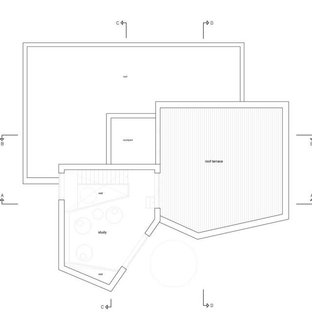 Vila Dánsko Wienberg rozloženie miestnosti Friis Moltke