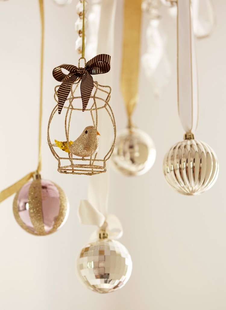 vianočná dekorácia pre vtáčiu klietku mini dekorácia pre vianočný stromček