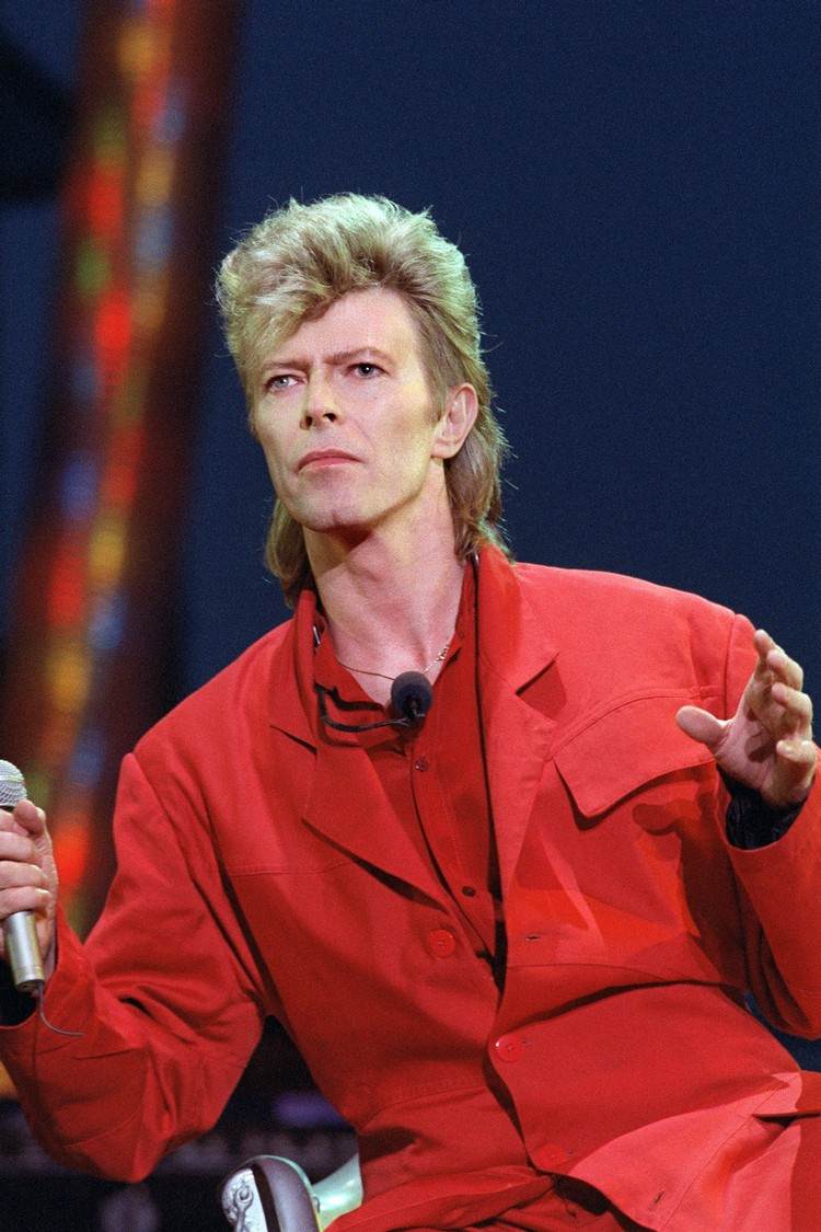 David Bowie Mullet Účesy pre mužov