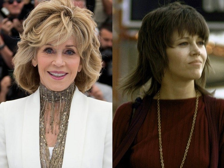 Účesy Jane Fonda Účesy Mullet 2021