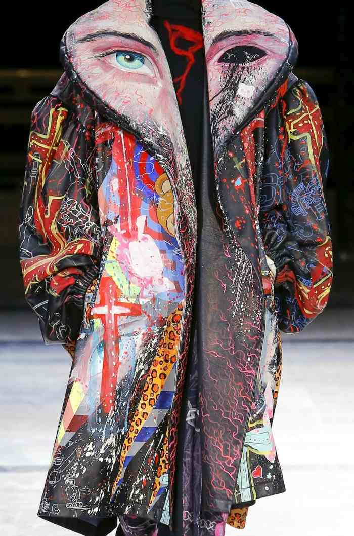 náboženské scény textilná tlač Zuhaira Murada Zuhair-Murad-Móda-Jeseň-2014