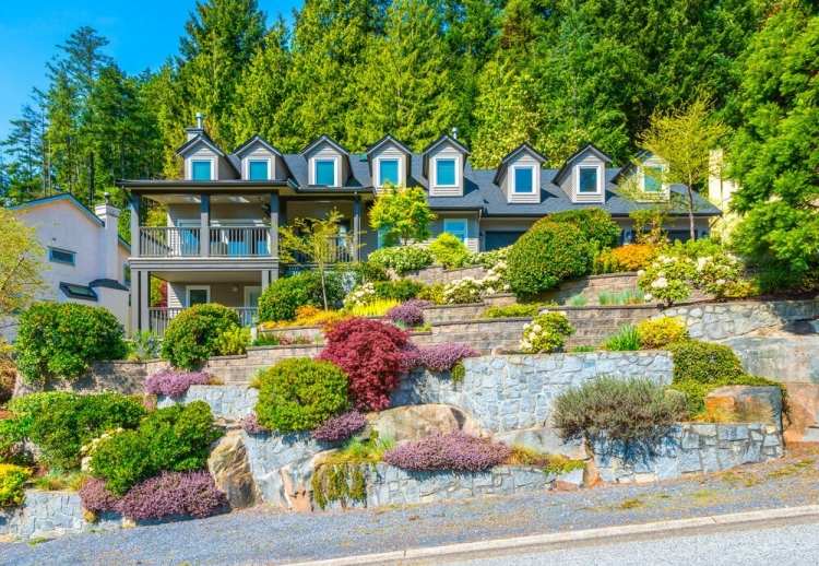 Rastlinné-predné-záhradné-trvalky-rastliny-druhy-svahové oporné múry