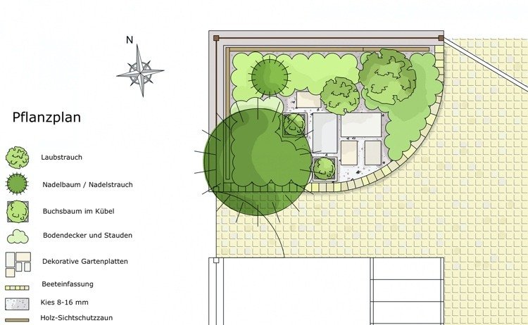 Predzáhradku navrhnite zo štrku a buxusu