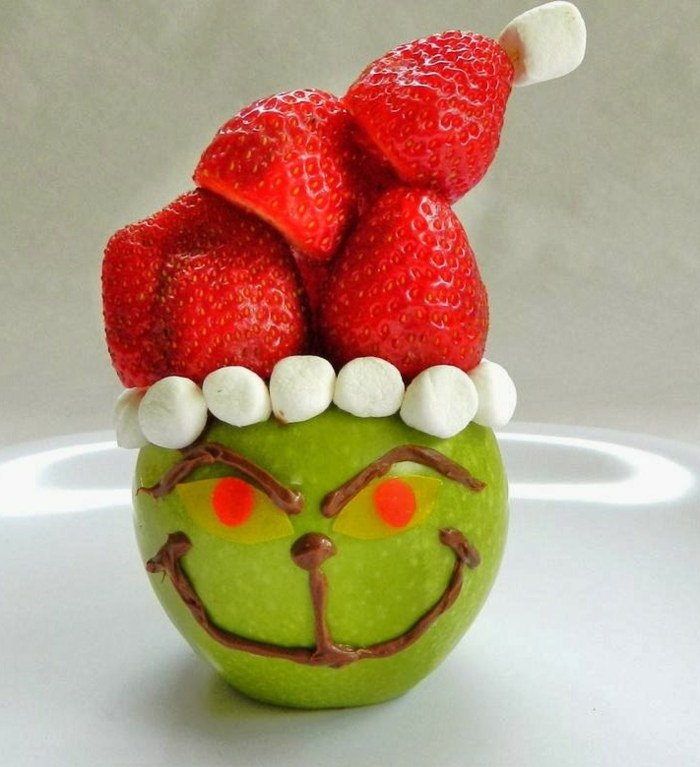 Predkrmové deti Grinch si urobia chuť na ovocie