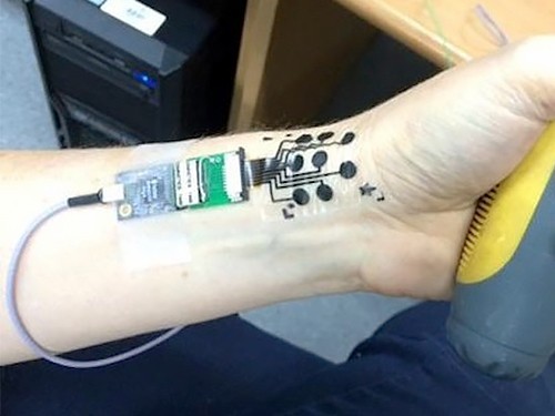 Temporary tattoo will monitor health - photo