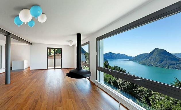 farebné nástenné stropné svetlá brokis obývacia izba