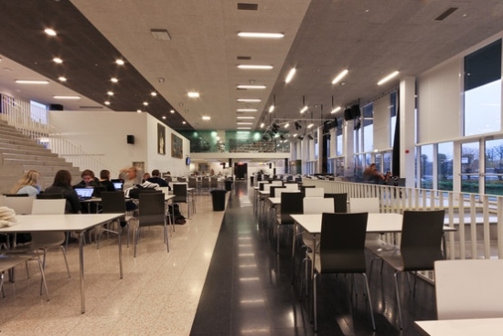 Obklady stien a stropov Troldtekt mensa Obklady stien a stropov od Troldtekt mensa