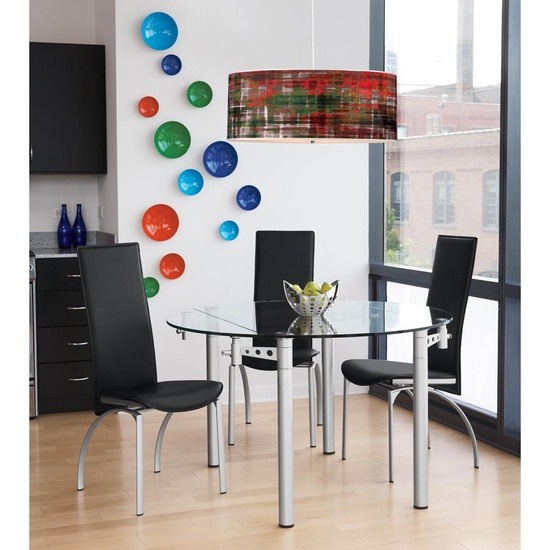 nástenné dekoračné taniere dekorácia lesklá farebná elegantná jedálenská časť nástenné dekoračné taniere nápady lesklý farebný elegantný jedálenský kút