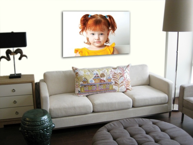 Dievča foto tapeta roztomilý nápad dekorácie