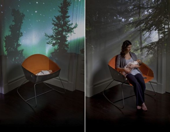 KOO kolíska detské kreslo matka kabriolet inovatívne