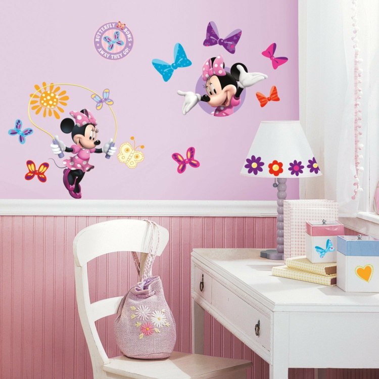 Nástenný dizajn detská izba 2015 nálepky na stenu Disney Minnie Mouse