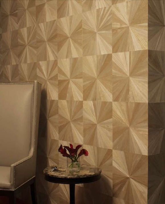 Dekoratívne nástenné krytiny-Drevené textúry-Ozdoby Maya-Romanoff Ručne vyrobené