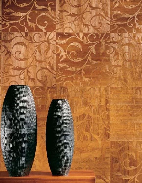 Dekoratívne nástenné krytiny, tapety, kvetinové motívy