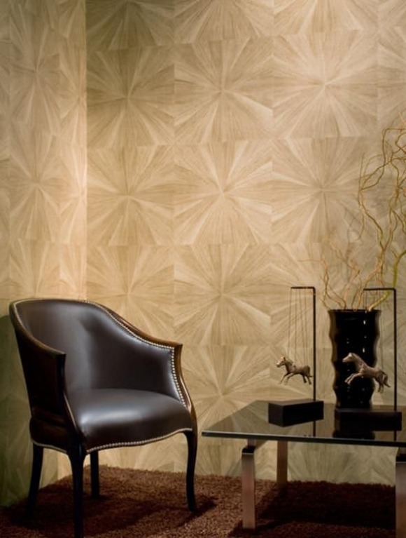 Vinylové tapety na stenu Nápady na farby Chevron geometrické motívy