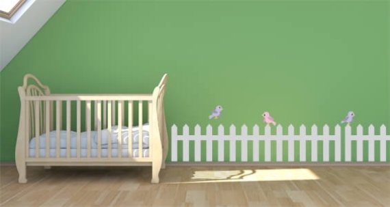 Tipy na dizajn steny zošikmeného stropu detskej izby