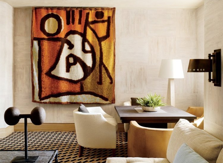 Tapiséria dekorácia moderná tkanina nástenné umenie abstraktné textílie obrázky obývačka neutrálna