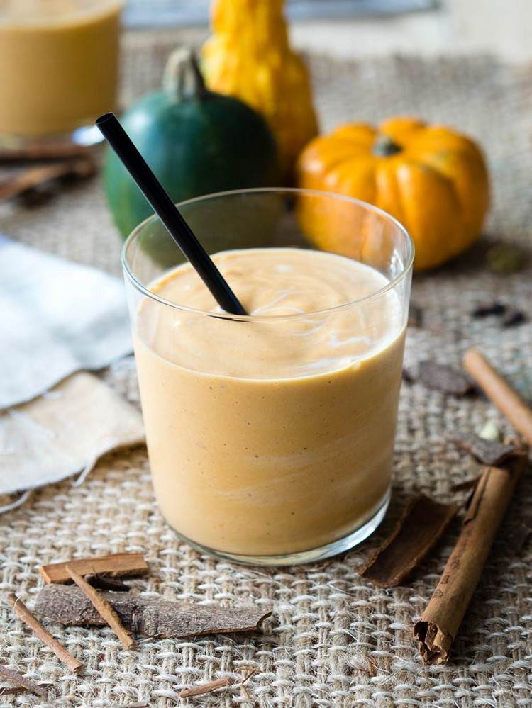 Jesenný recept na teplé smoothie