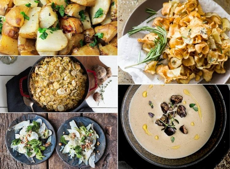 Hľuzovka jeruzalemského artičoku - recepty na šaláty, polievky, kastróly, prílohy a chipsy