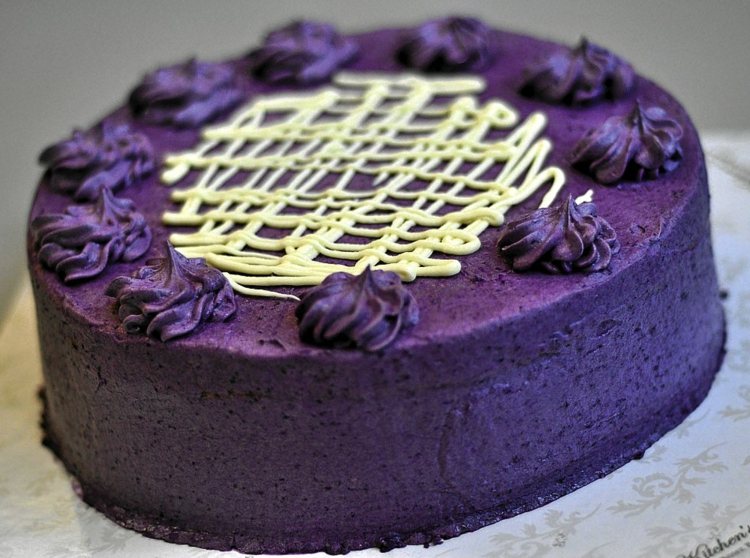 Recepty z koreňa Ube Upečené koláče, zdravé a vegánske