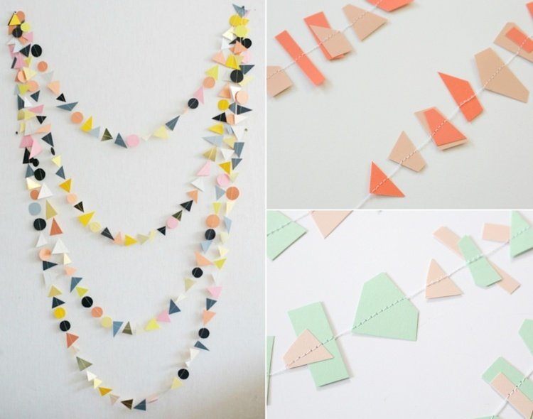 Nápady na remeselnú výrobu s kúskami papiera pre krásny veniec