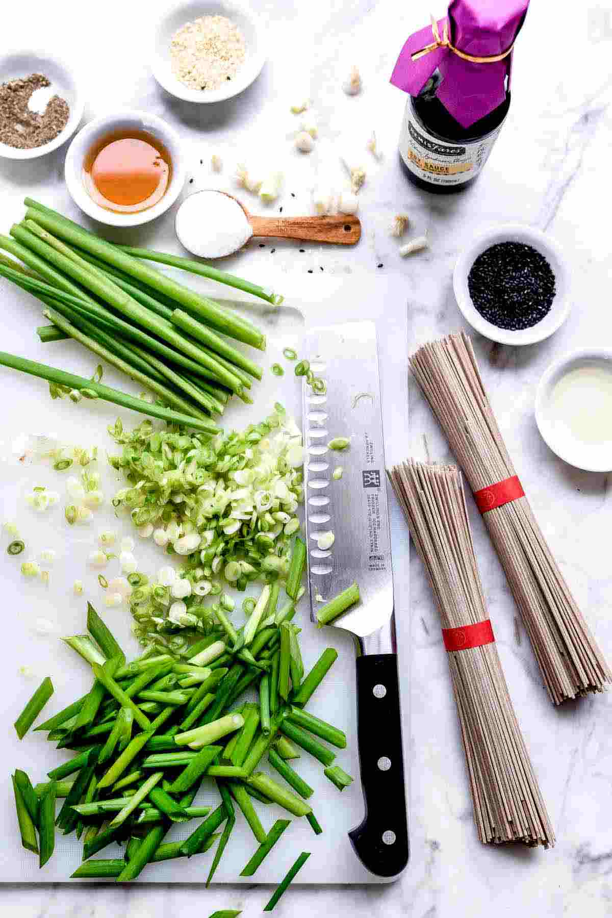 Soba rezancový recept Miso polievka Zdravá sójová omáčka japonskej kuchyne