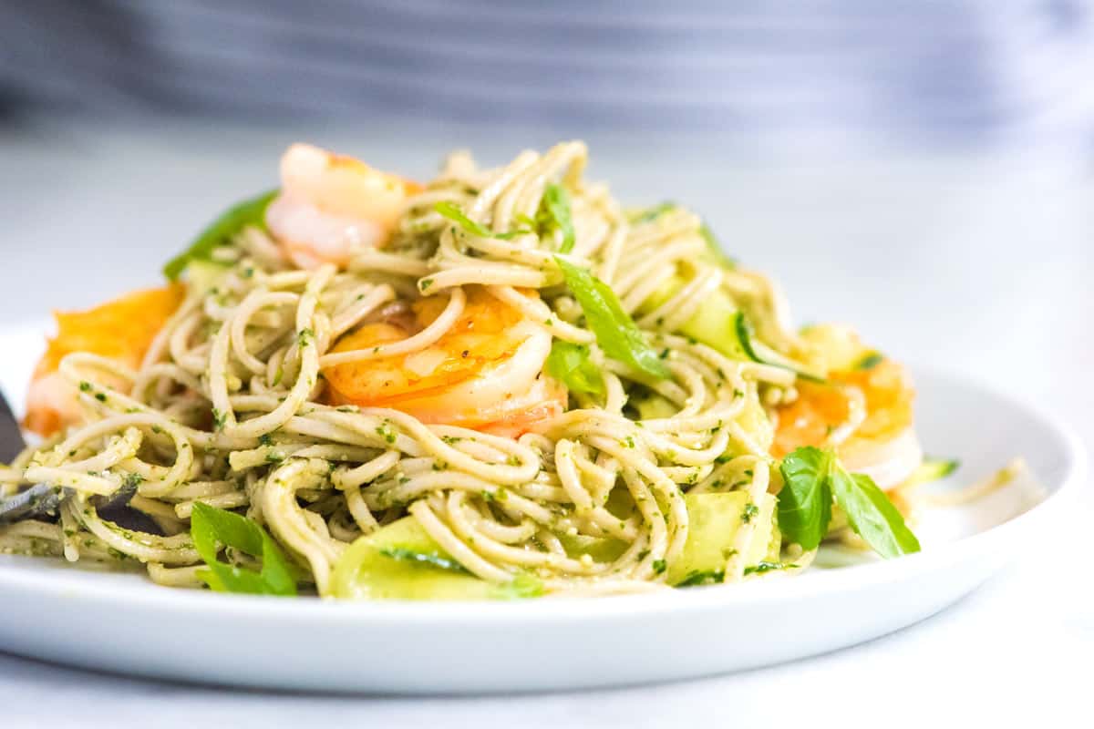 Soba nudlové receptové pesto urobte zo seba petržlenové krevety zdravé chudnutie