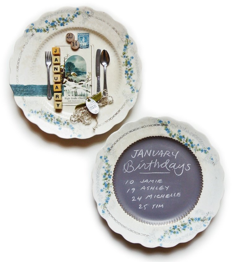 Vykonajte ručné práce so starými doskami dekoráciu steny tabuľovou farbou sami