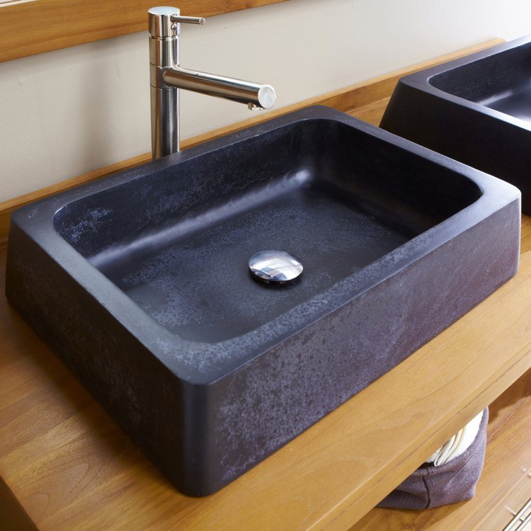umývadlo-kameň-prírodný kameň-kameň-vzhľad-čierne-drevo-umývadlo-lávový kameň