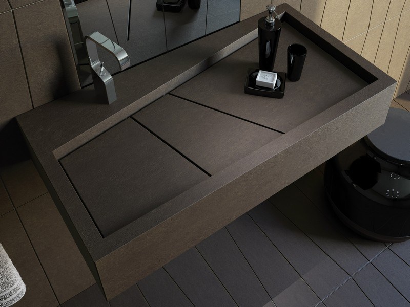 Umývadlo-moderná-kúpeľňa-hnedá-vstavaná umývadlo-porcelán-dsgceramiche-porcelán