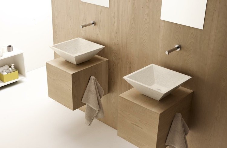 Umývadlo na umývadlo Stojanová skrinka na zrkadlo