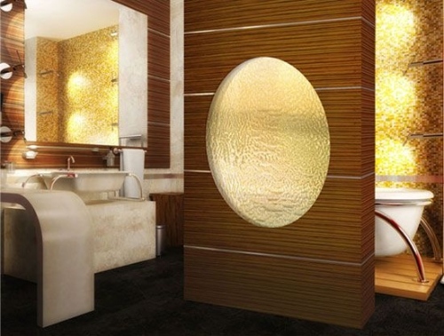 Vodná fontána v harmonickom prostredí