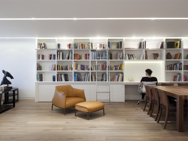 Biely nábytok-Nástenné police-Nápady-písací stôl